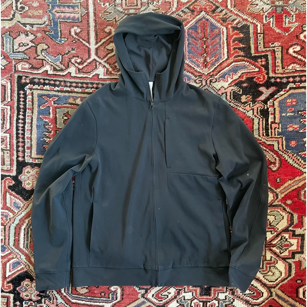 Lululemon Men’s Full Zip Black Hoodie